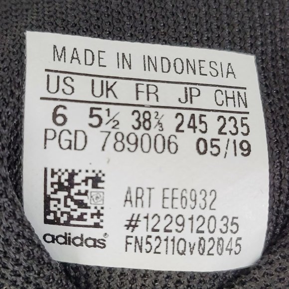 Adidas RunFalcon Women's Running Black/Pink EE6932 US Size 6 - Picture 8 of 8